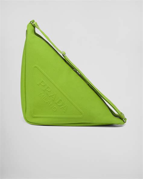 prada triangle bag green|prada triangle bag dupe.